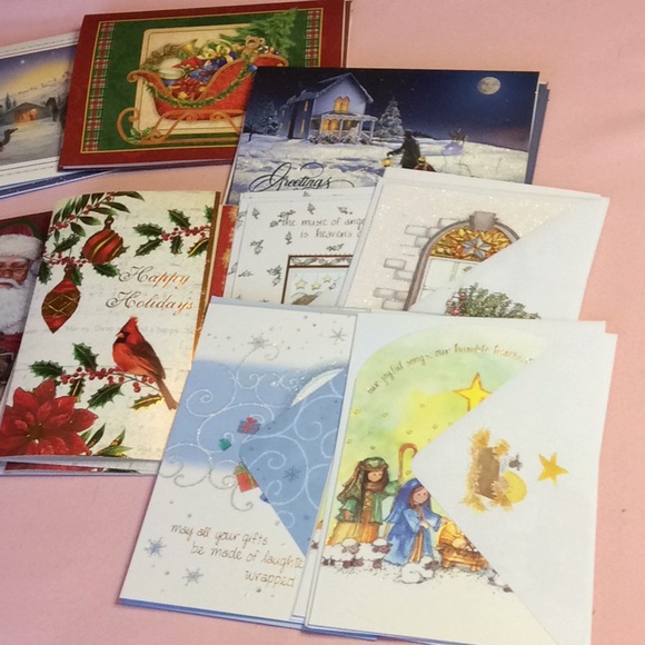 FINAL SALE PRICE Christmas Card Lot of 30 - Picture 2 of 5